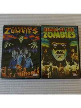 Teenage Zombies 2002 Revolt Of The Zombies 2003 Black And White 2 DVD Horror
